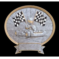 Go-Kart, Oval Legend Plates - 8"